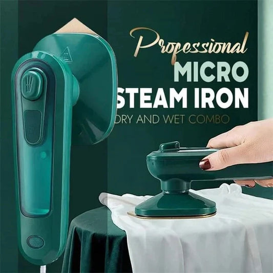 🔥Mini Portable Steam Iron for Family and Travel | for Dry & Wet Ironing